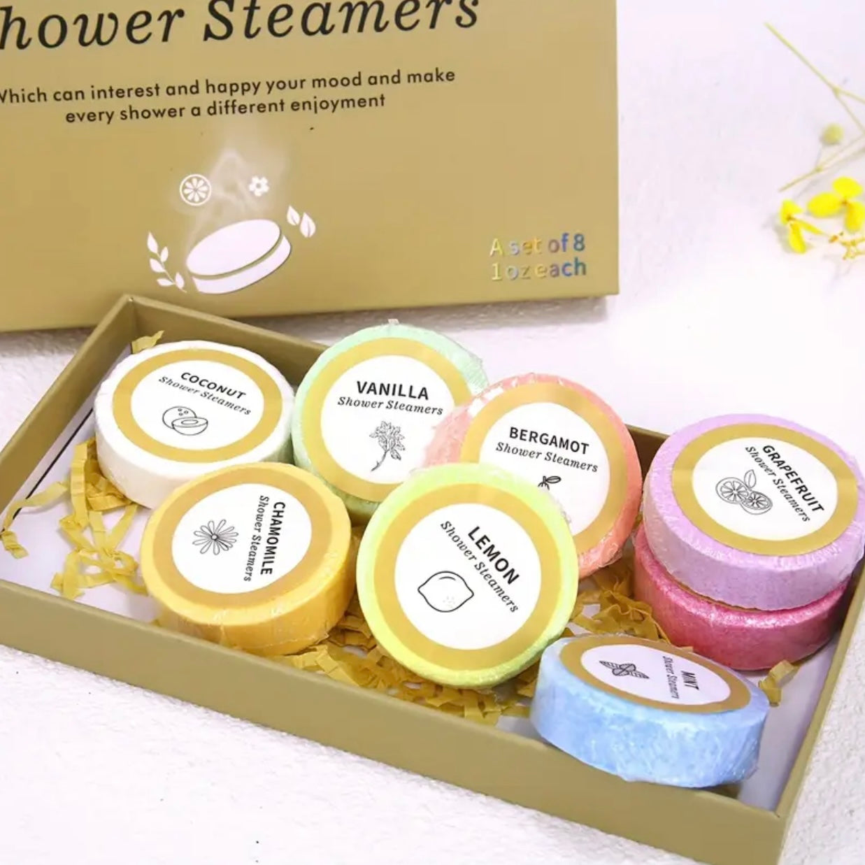 Zenora 12-Scents Essential Oil Bath Salt Ball Set