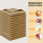 Zenora Reusable Microfiber Makeup Remover Towels – 10 Pack