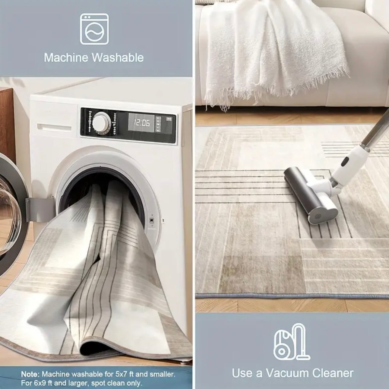 Zenora Seven Deer Velvet Area Mat