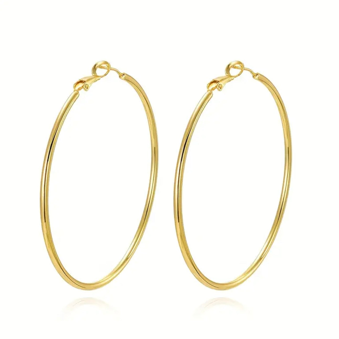 Loro 3-Pair Wide Hoop Earring Set