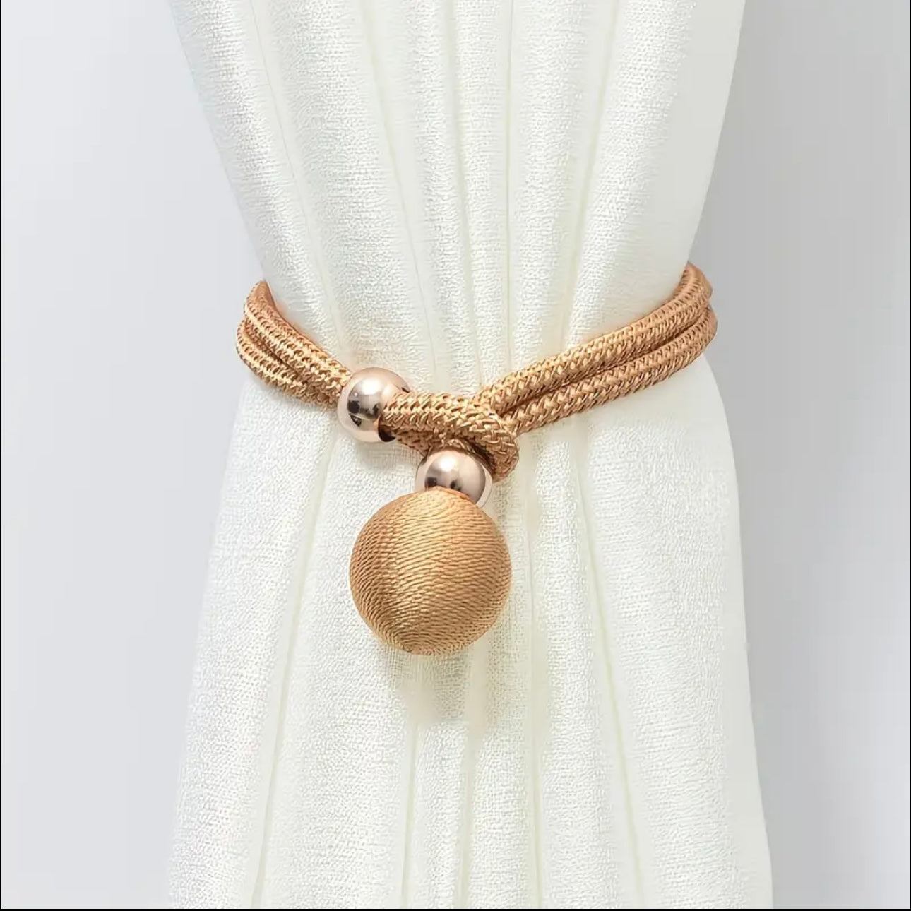 Zenora 4-Piece Curtain Tieback Set