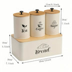 Zenora 4-Piece Kitchen Storage Set