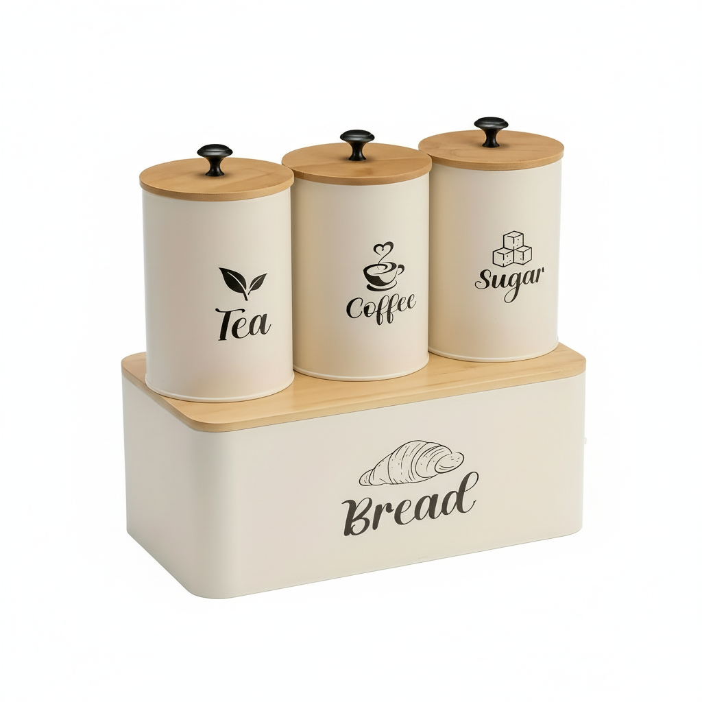 Zenora 4-Piece Kitchen Storage Set