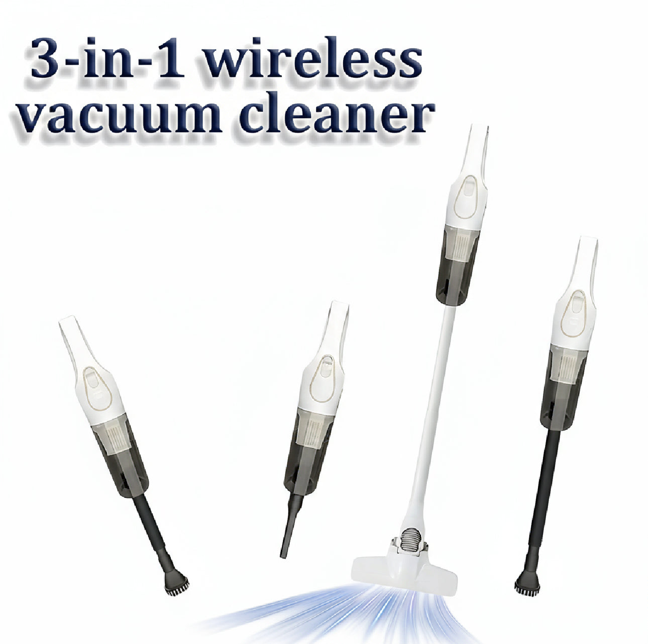 Zenora 3-in-1 Cordless Vacuum Cleaner