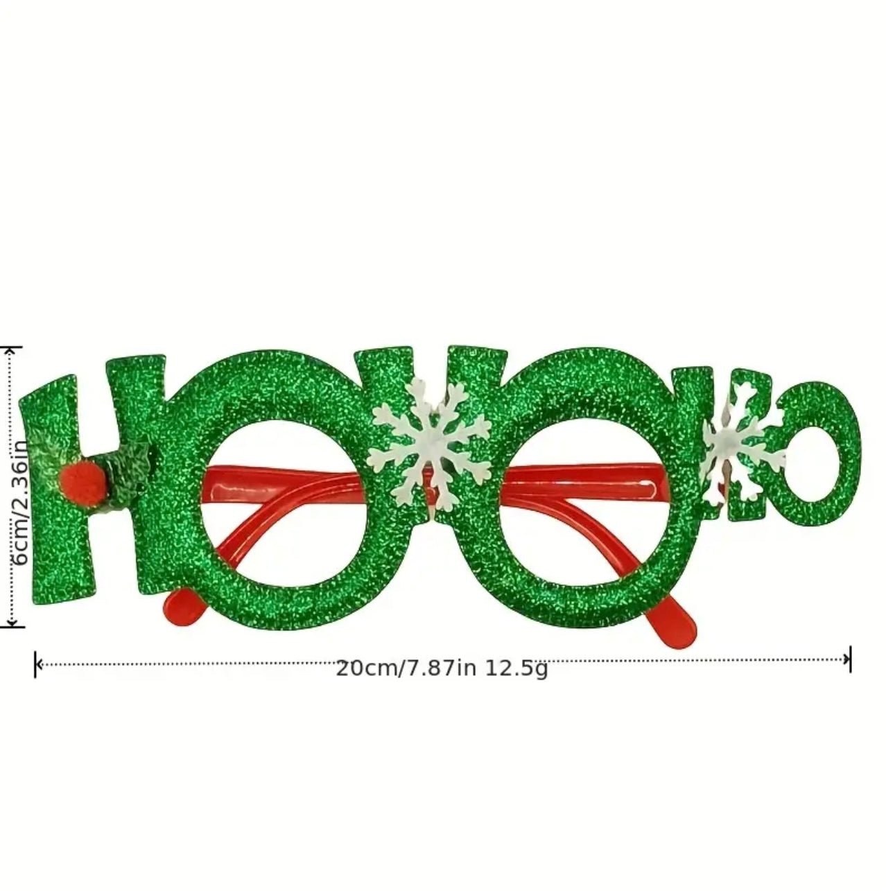 Zenora 24pcs Christmas Headbands & Glasses Frame Set