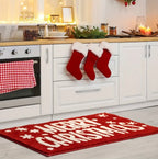 Zenora Snowy Cheer Christmas Mat