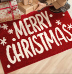 Zenora Snowy Cheer Christmas Mat