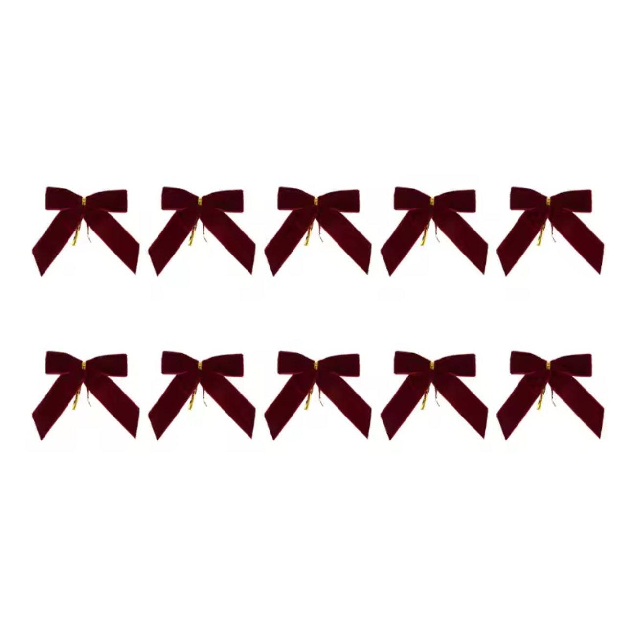 Zenora Velvet Christmas Bowknot Decorations