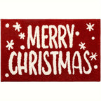 Zenora Snowy Cheer Christmas Mat