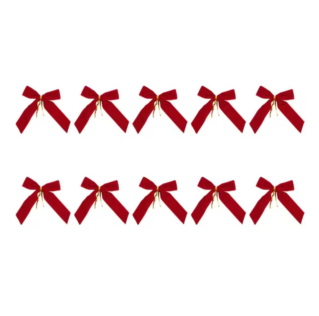 Zenora Velvet Christmas Bowknot Decorations