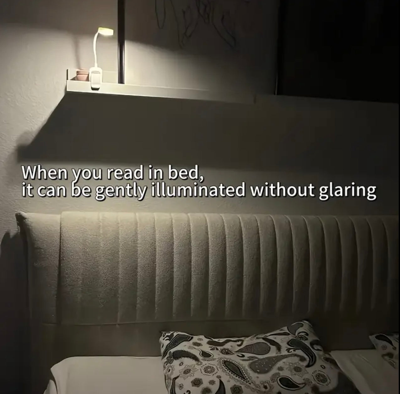 Zenora Adjustable LED Reading Light [White]