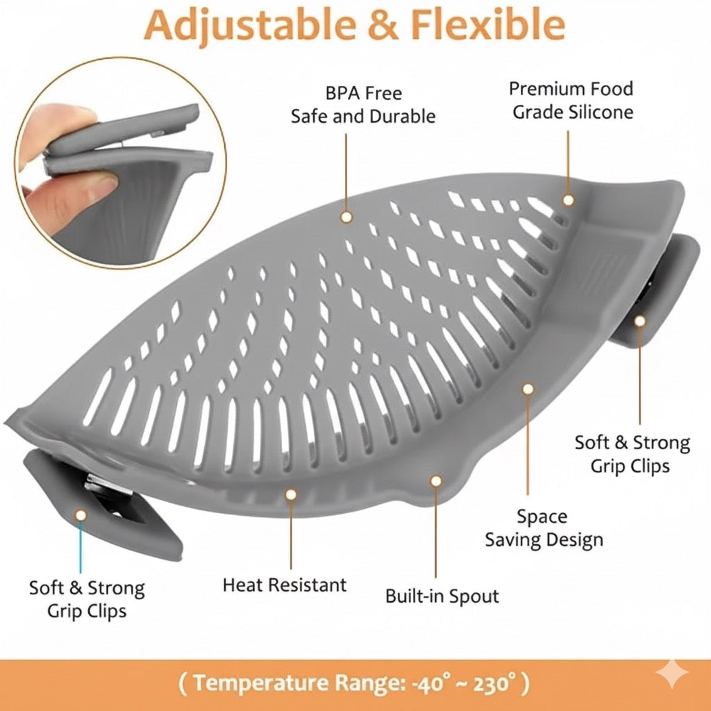 Zenora Pots & Pans Strainer