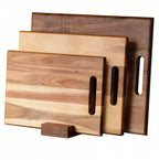 Zenora™ Premium Wooden Cutting Board – Handcrafted Solid Wood Board for Kitchen & Serving
