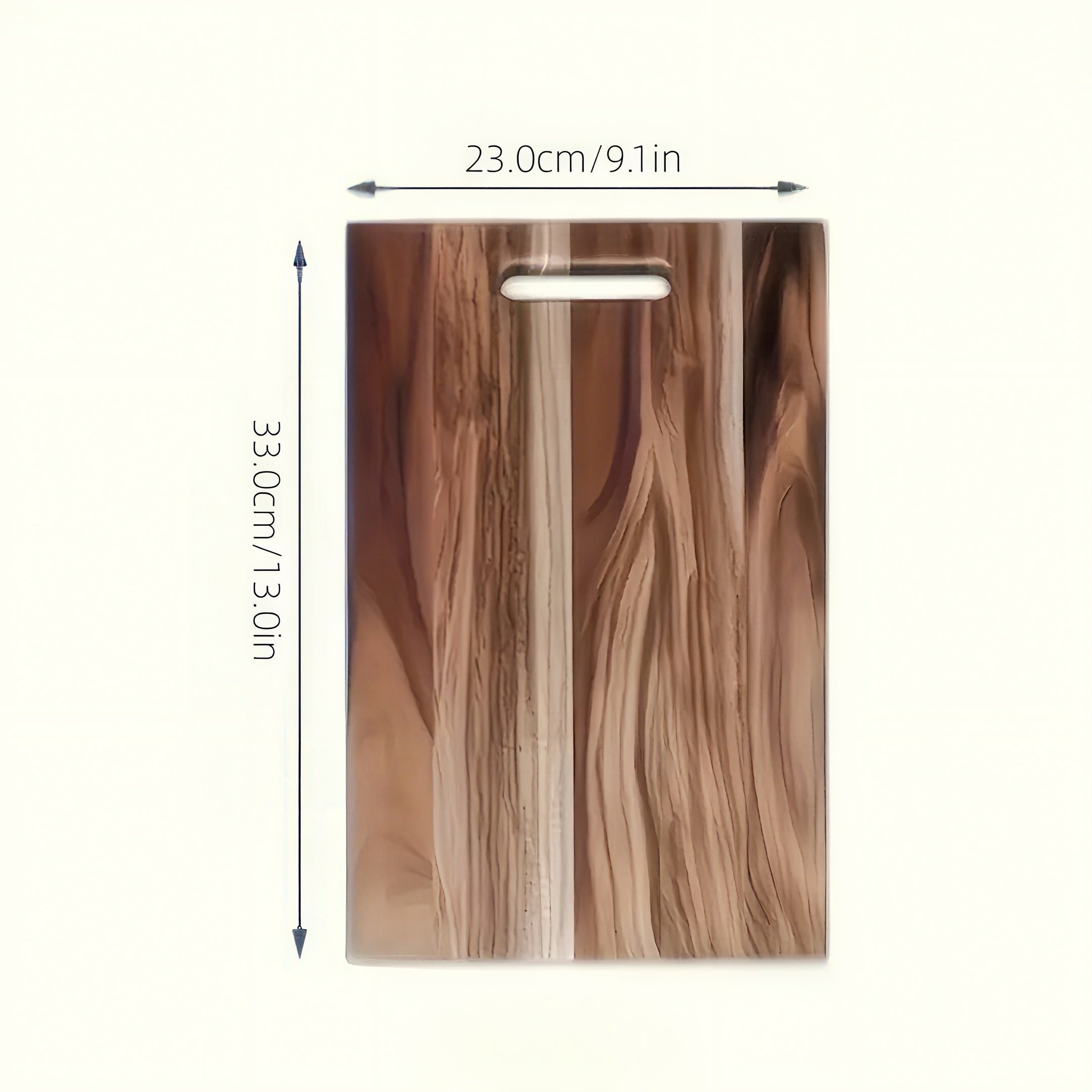 Zenora™ Premium Wooden Cutting Board – Handcrafted Solid Wood Board for Kitchen & Serving