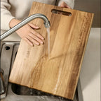 Zenora™ Premium Wooden Cutting Board – Handcrafted Solid Wood Board for Kitchen & Serving