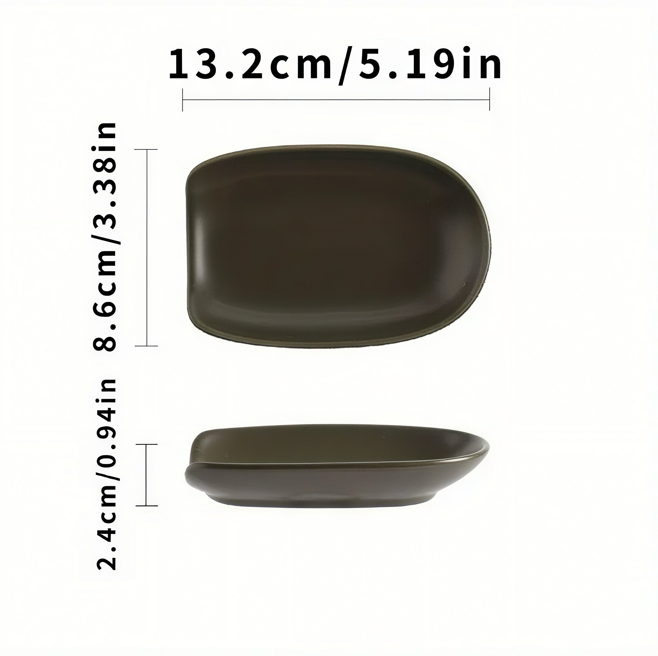 Zenora Japanese-Style Ceramic Spoon Rest & Utensil Holder