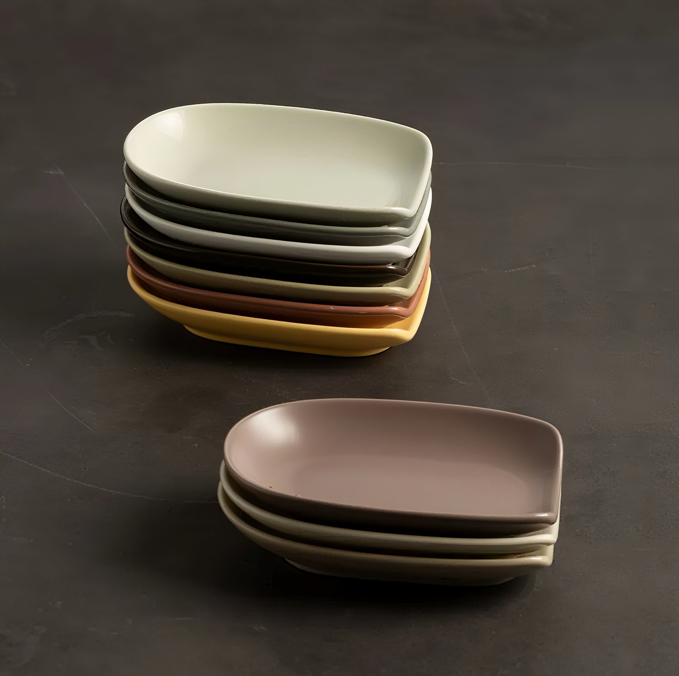 Zenora Japanese-Style Ceramic Spoon Rest & Utensil Holder