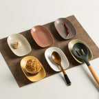 Zenora Japanese-Style Ceramic Spoon Rest & Utensil Holder