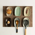 Zenora Japanese-Style Ceramic Spoon Rest & Utensil Holder