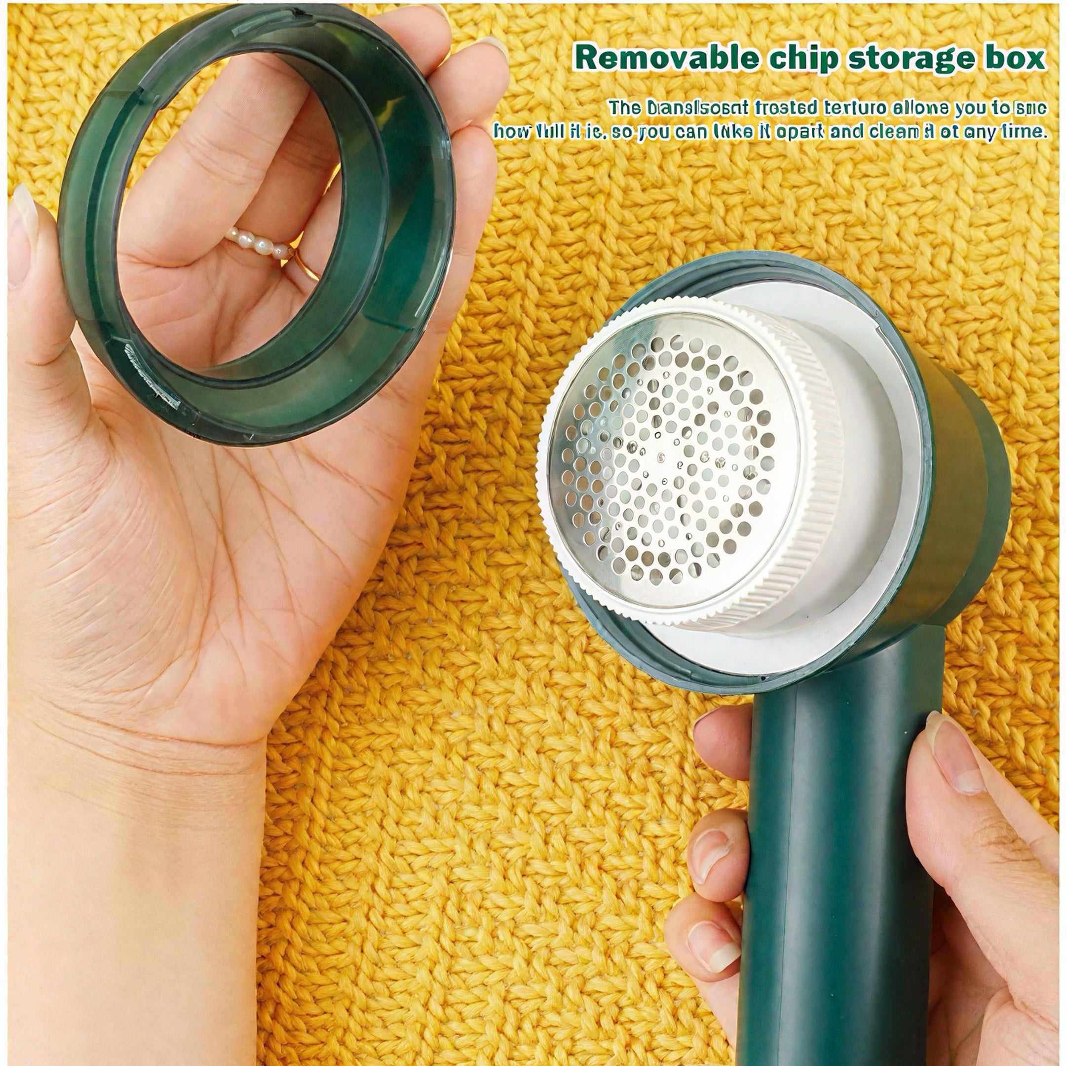 Zenora Smart Rechargeable Lint Remover