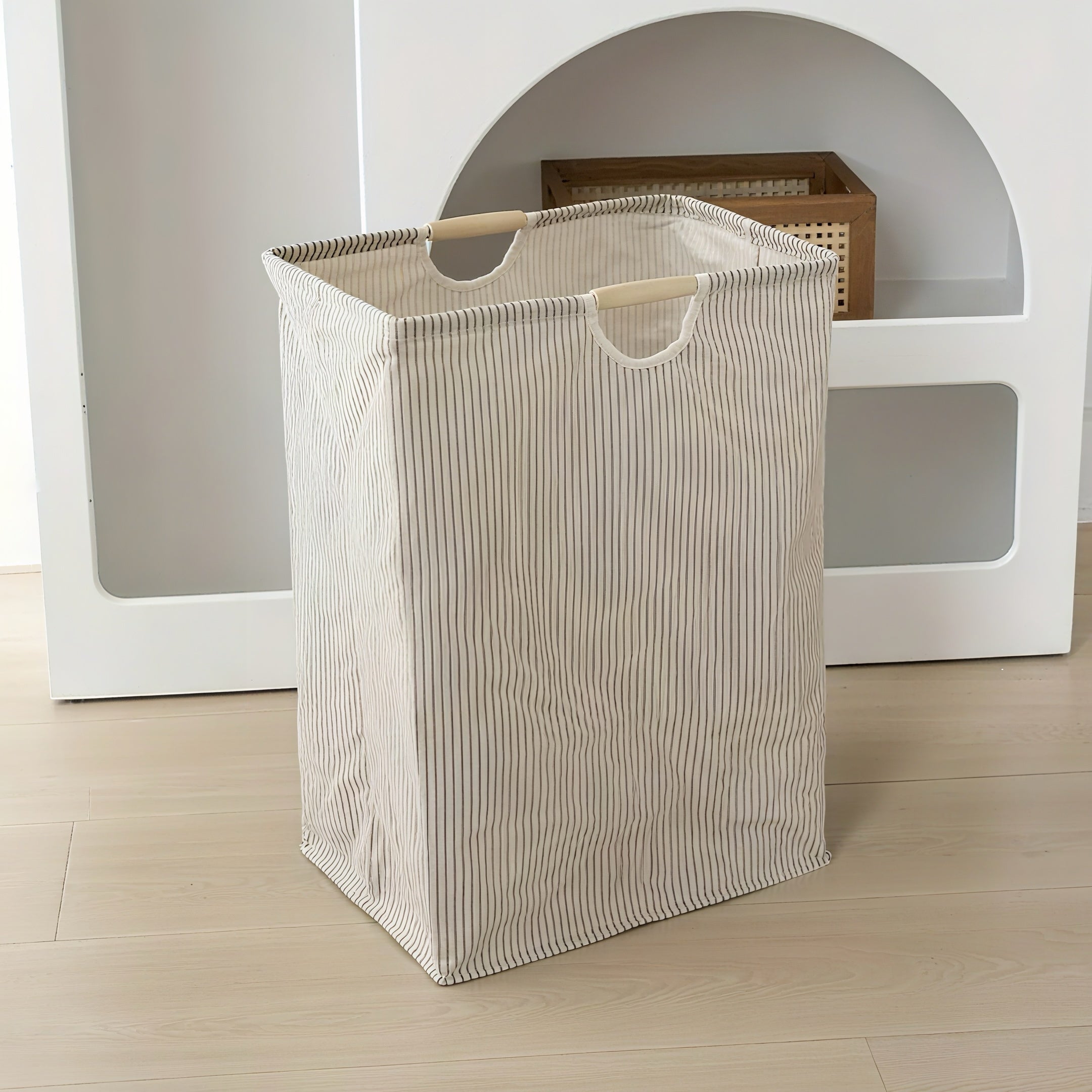 Zenora Foldable Laundry Basket With Handles
