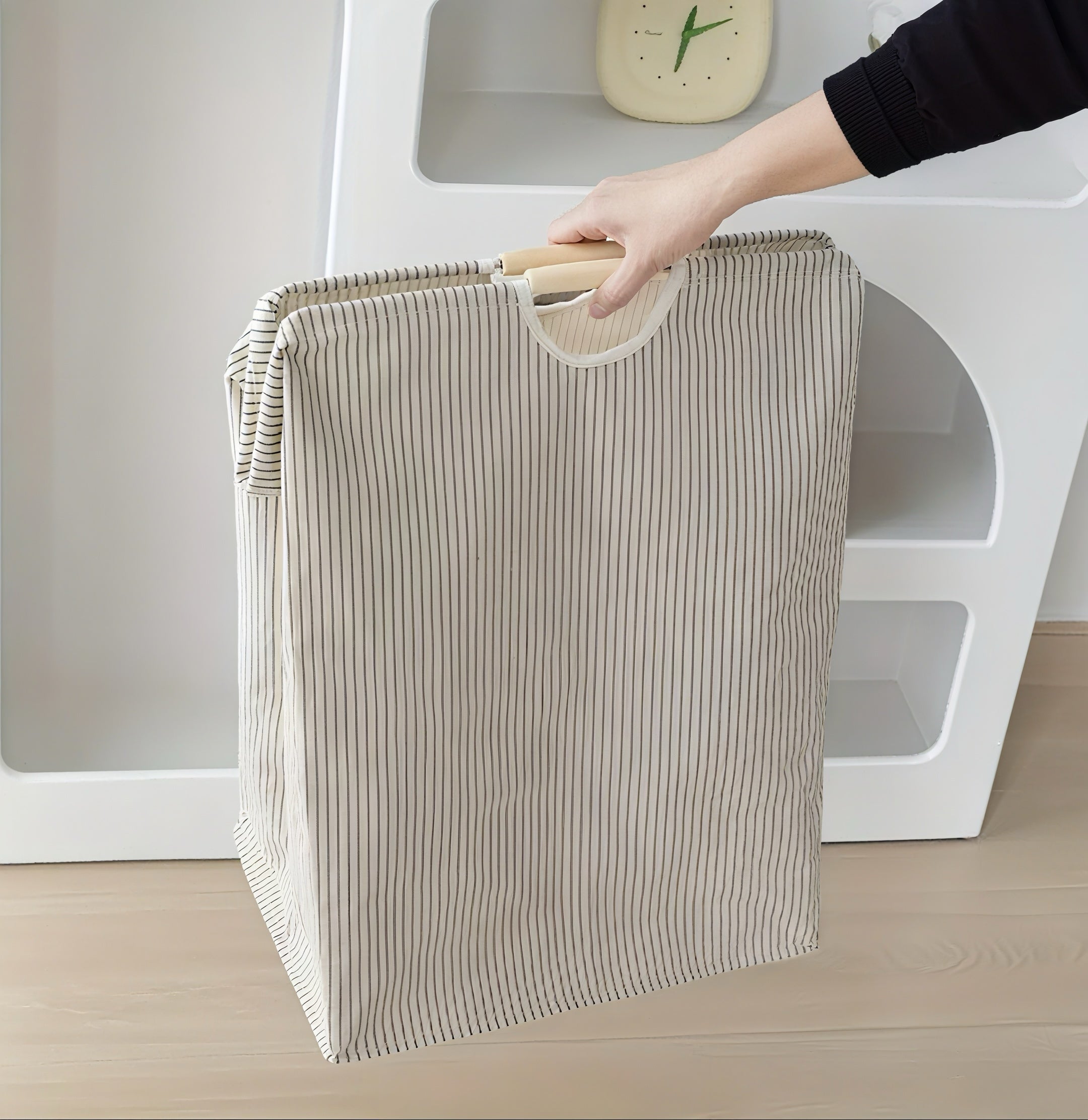 Zenora Foldable Laundry Basket With Handles