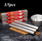 Zenora 3/5pcs Heavy-Duty Aluminum Foil Roll