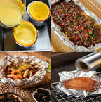 Zenora 3/5pcs Heavy-Duty Aluminum Foil Roll