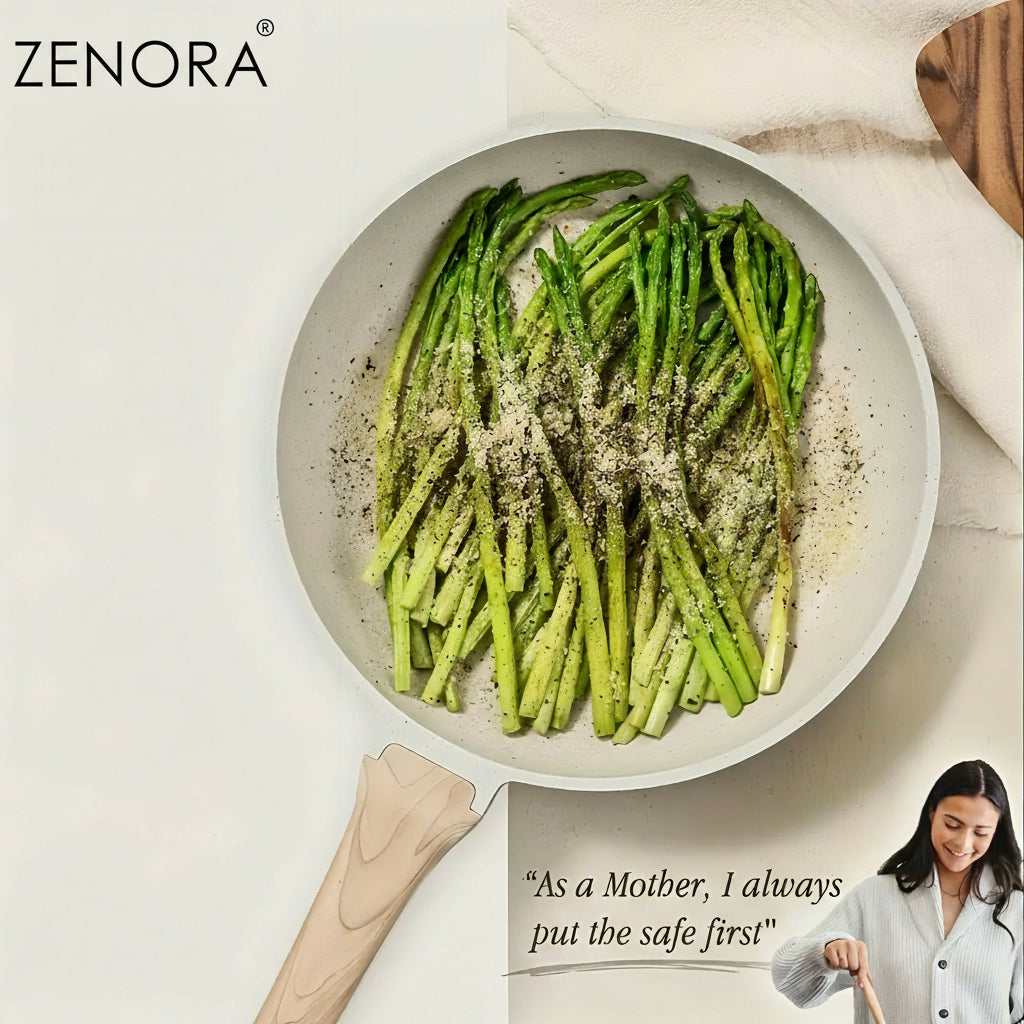 Zenora 8-Piece Nonstick Pots and Pans Cookware Set