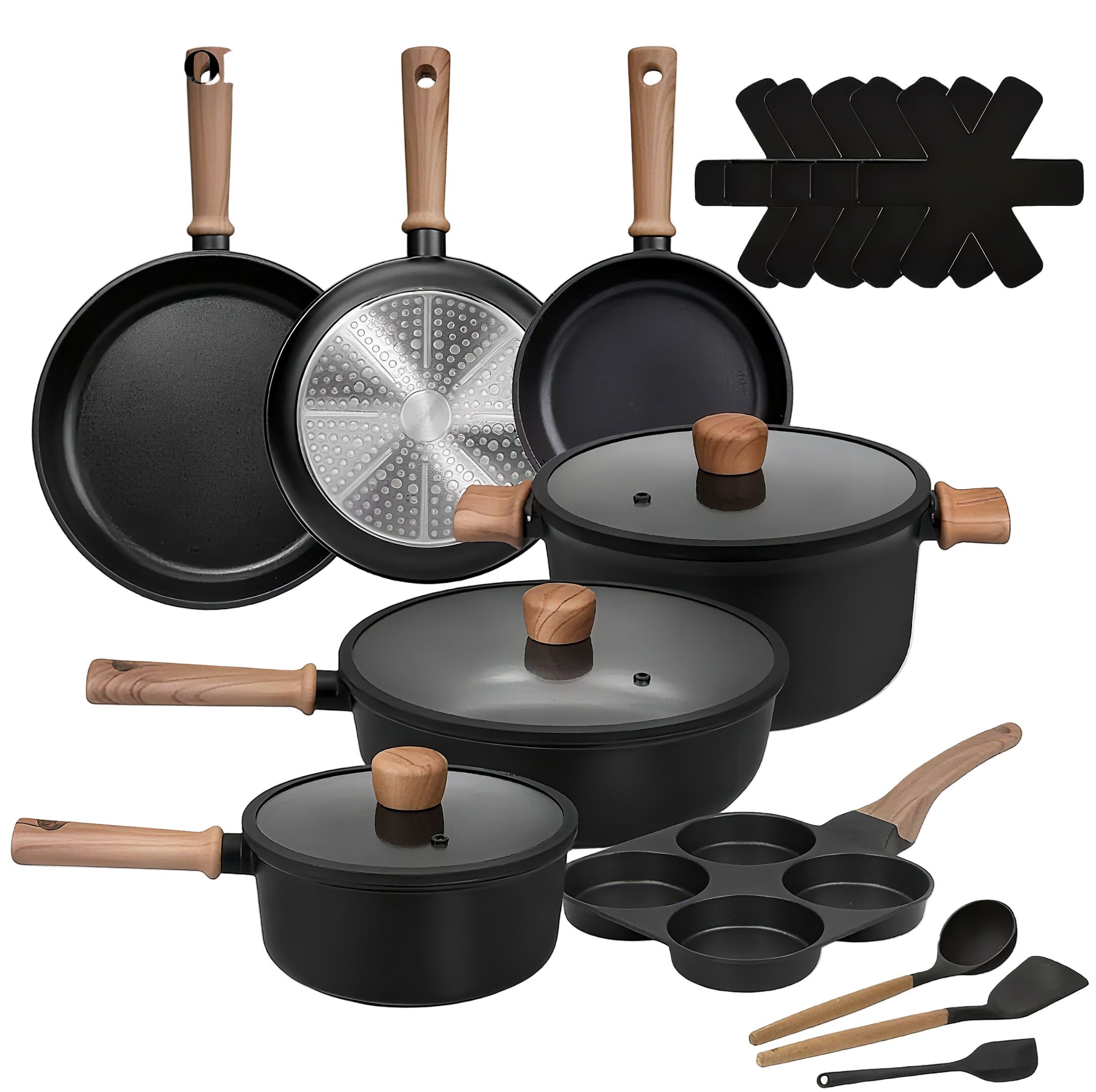 Zenora Non-Stick Titanium Cookware Set