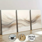 Zenora 3pcs 2D Flat Abstract Line Art Set