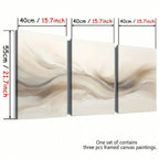 Zenora 3pcs 2D Flat Abstract Line Art Set