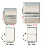 Zenora 3pcs 2D Flat Seaside Landscape Art Set