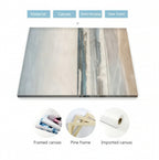 Zenora 3pcs 2D Flat Seaside Landscape Art Set