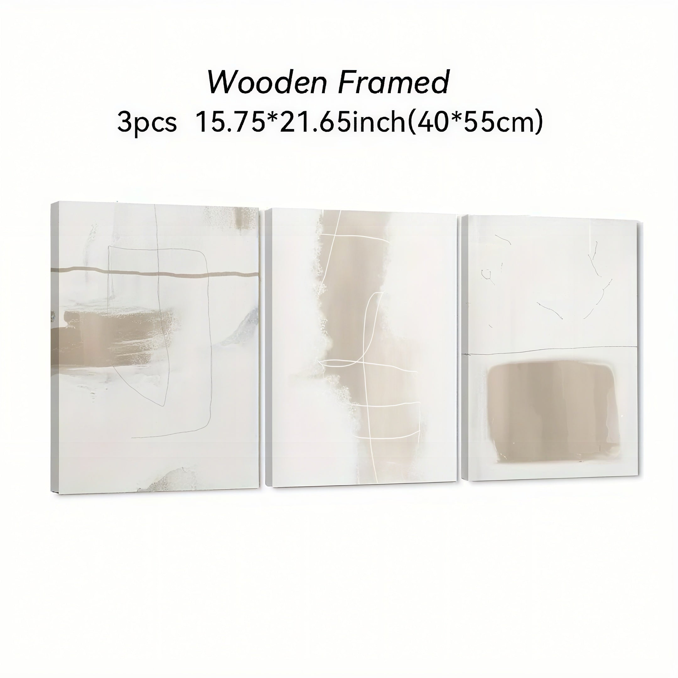 Zenora 3pcs Minimalist Modern Line Art Set