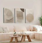 Zenora 3pcs Modern Neutral Abstract Art Set