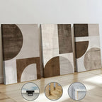 Zenora 3pcs 2D Flat Bohemian Abstract Art Set