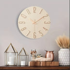 Zenora 12-Inch Modern Farmhouse Wall Clock