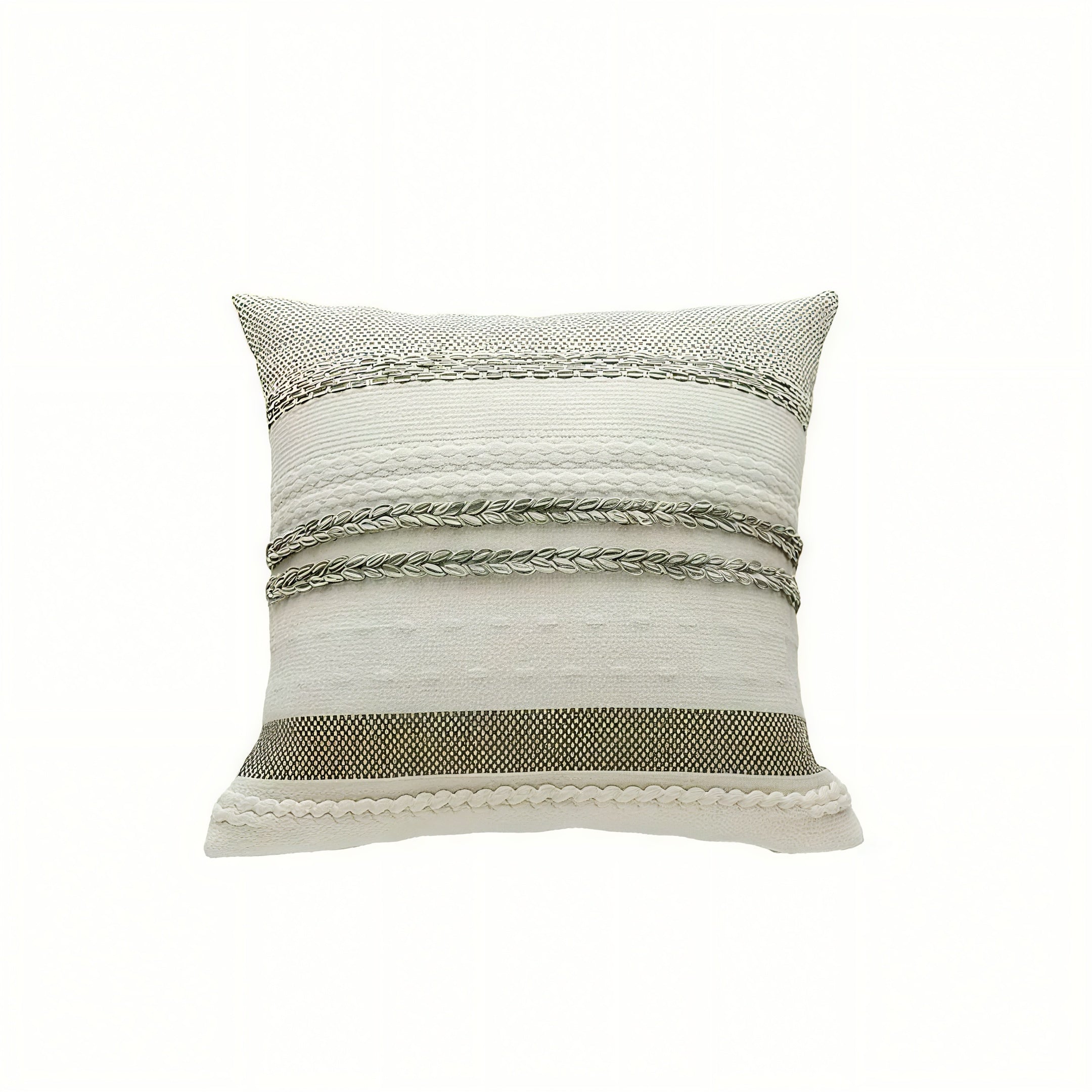 Zenora 2-Piece Bohemian Striped Pillow Cover Set