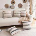 Zenora 2-Piece Bohemian Striped Pillow Cover Set