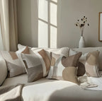 Zenora 4-Piece Bohemian Geometric Pillow Cover Set