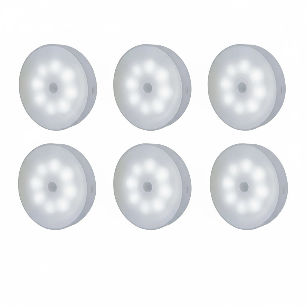 Zenora Smart Motion Sensor LED Light Set (6-Pack)