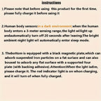 Zenora Smart Motion Sensor LED Light Set (6-Pack)