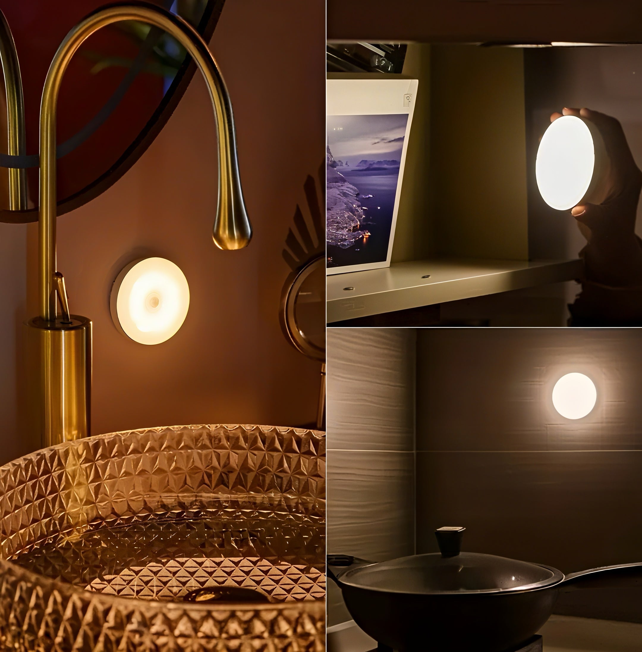 Zenora Smart Motion Sensor LED Light Set (6-Pack)