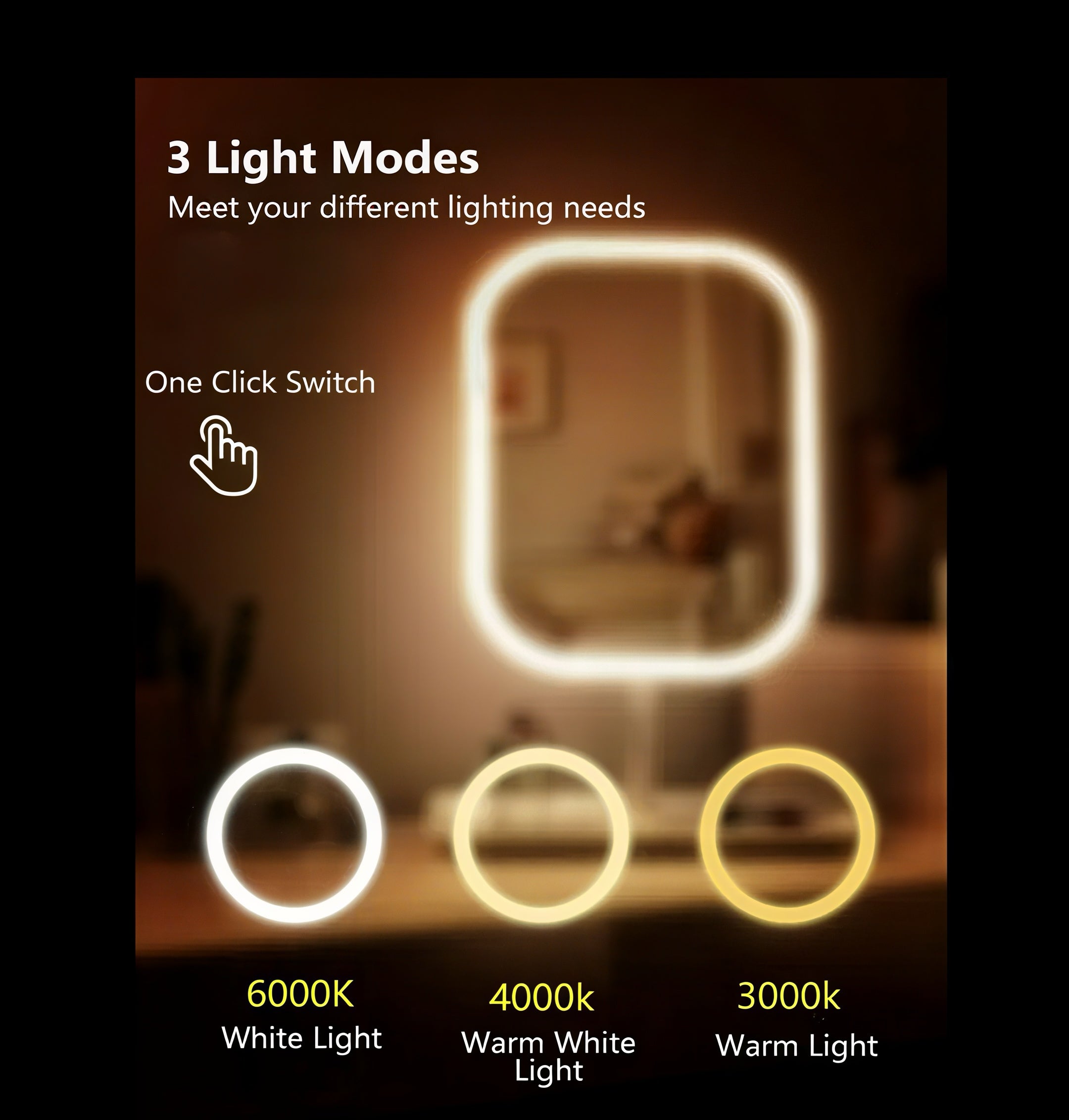 Zenora LED Makeup Mirror