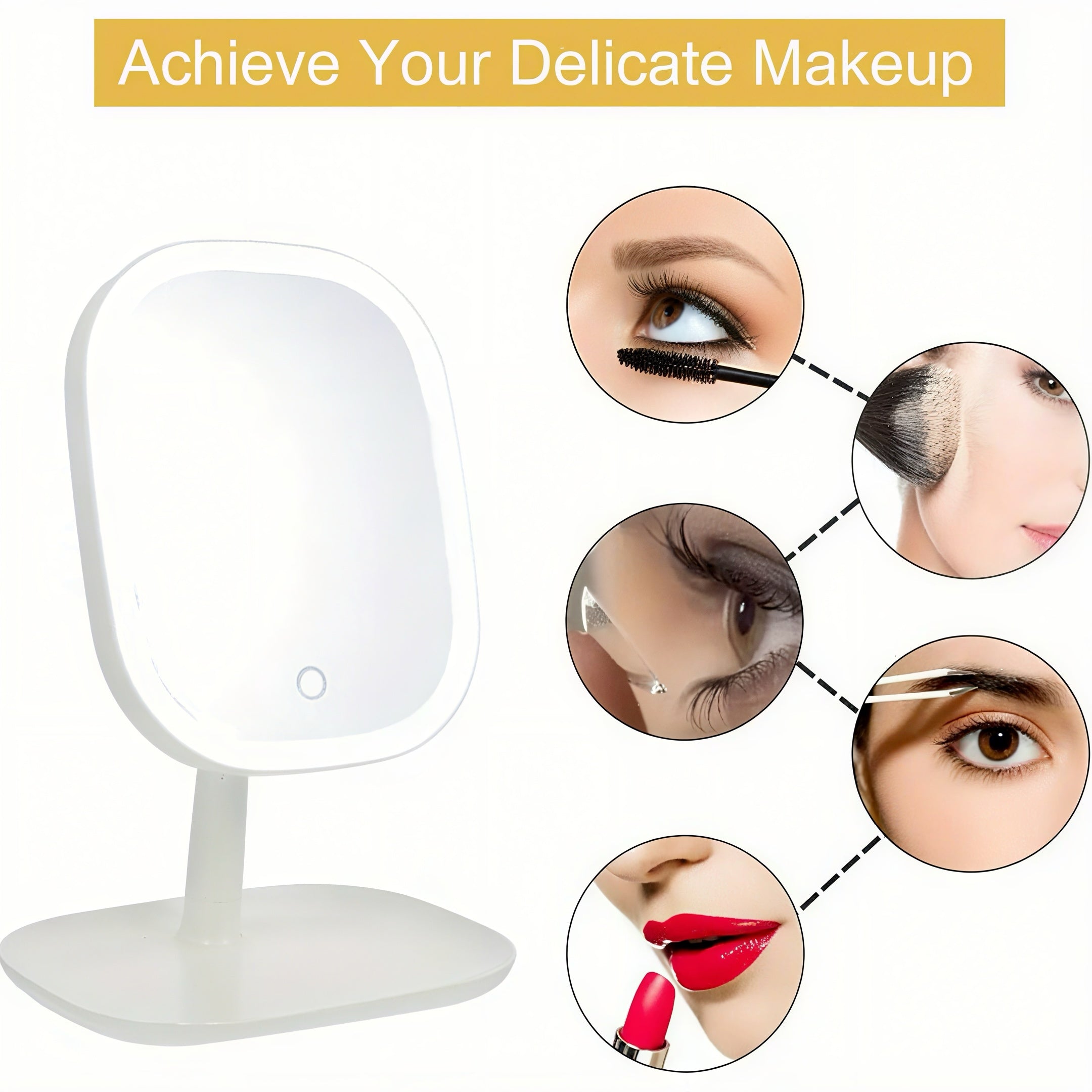 Zenora LED Makeup Mirror