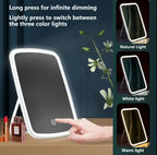 Zenora LumiFold Portable LED Makeup Mirror