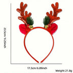 Zenora 3pc Christmas Headband Set