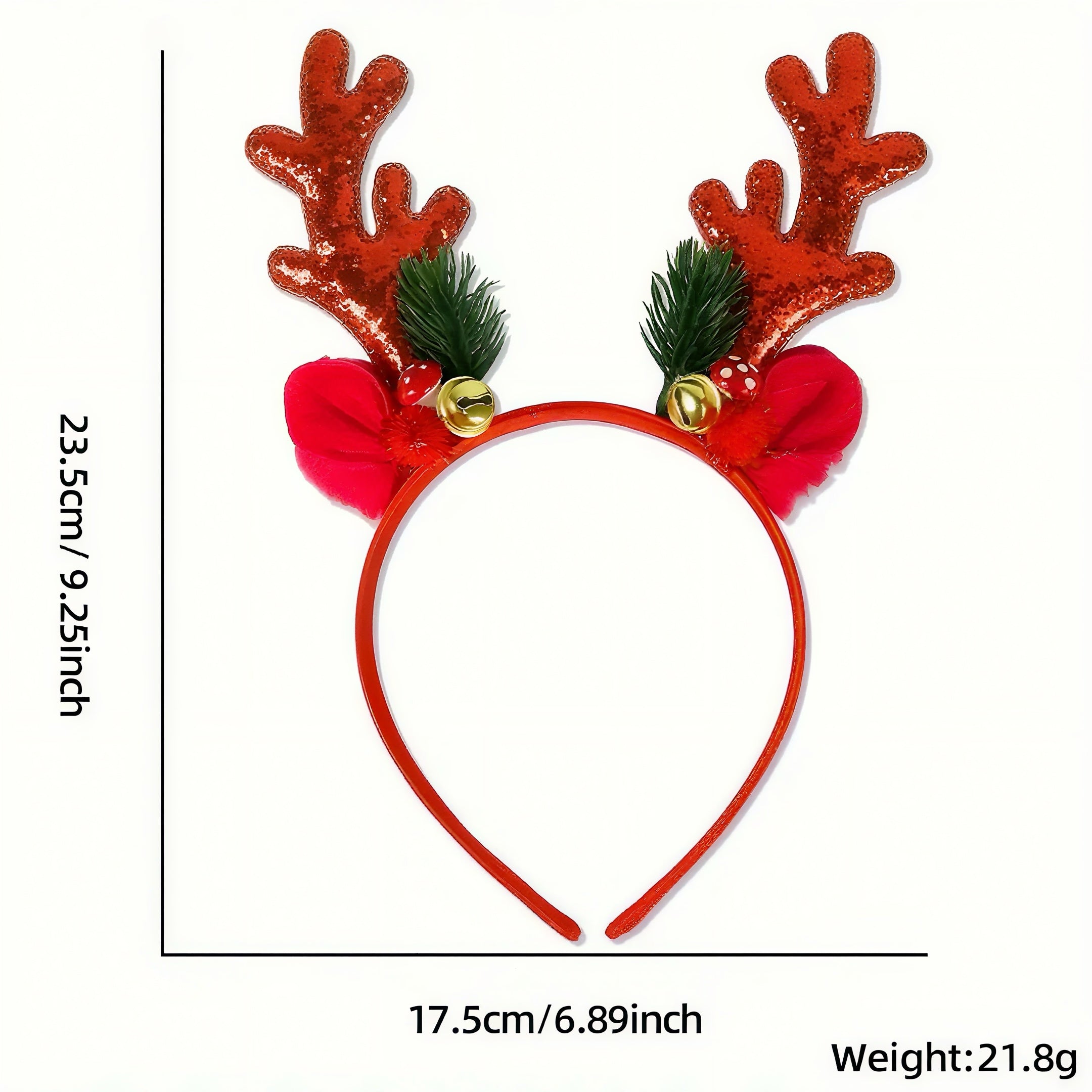 Zenora 3pc Christmas Headband Set