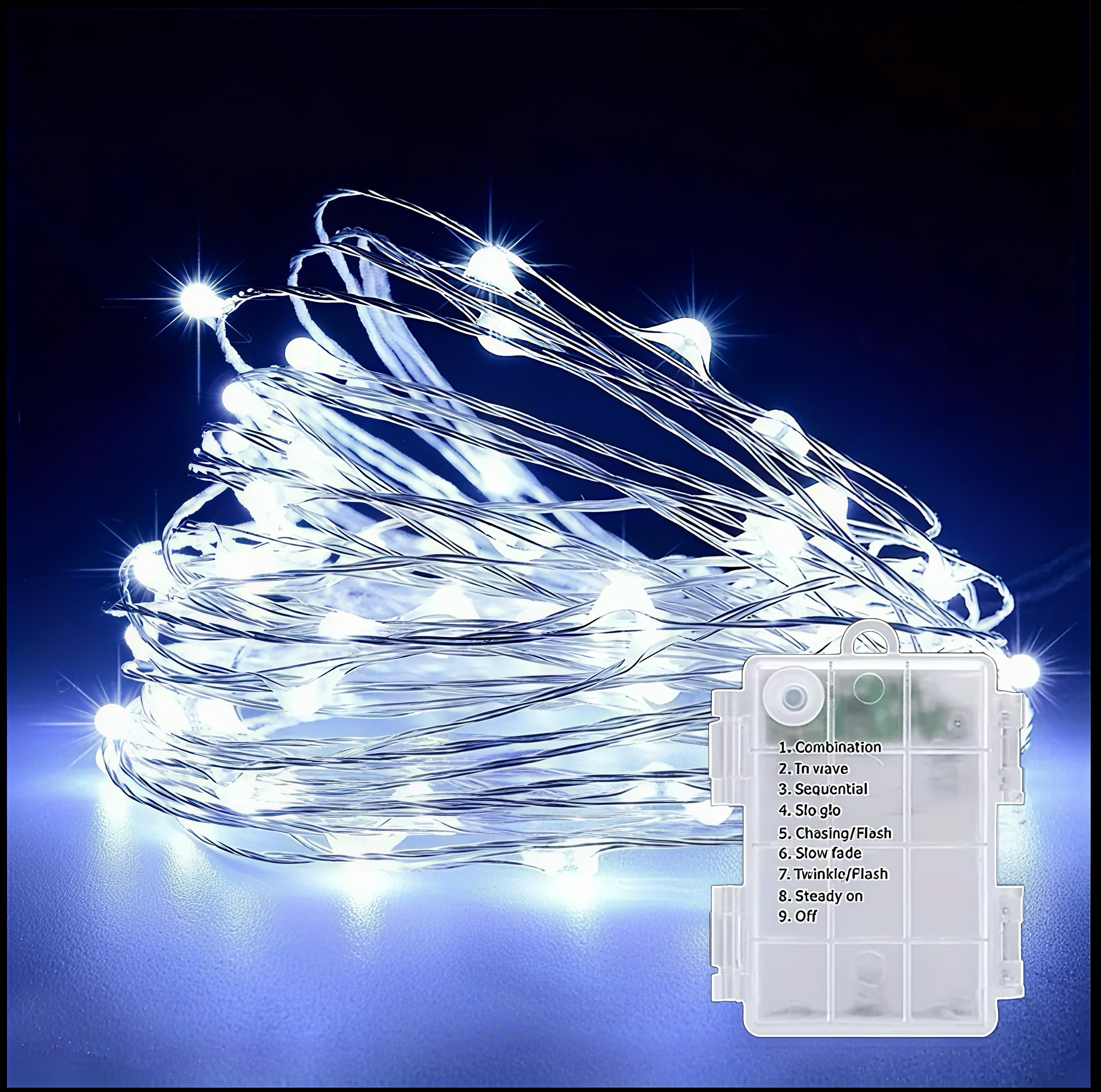 Zenora LumiString™ – 50/100/200 LED Waterproof Battery Fairy Lights